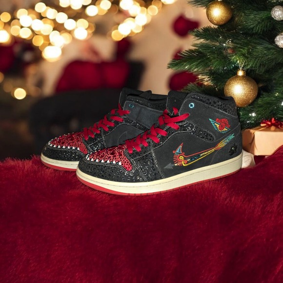 Air Jordan 1 Mid SE Dia De Muertos Size 11 Men DJ0926 001